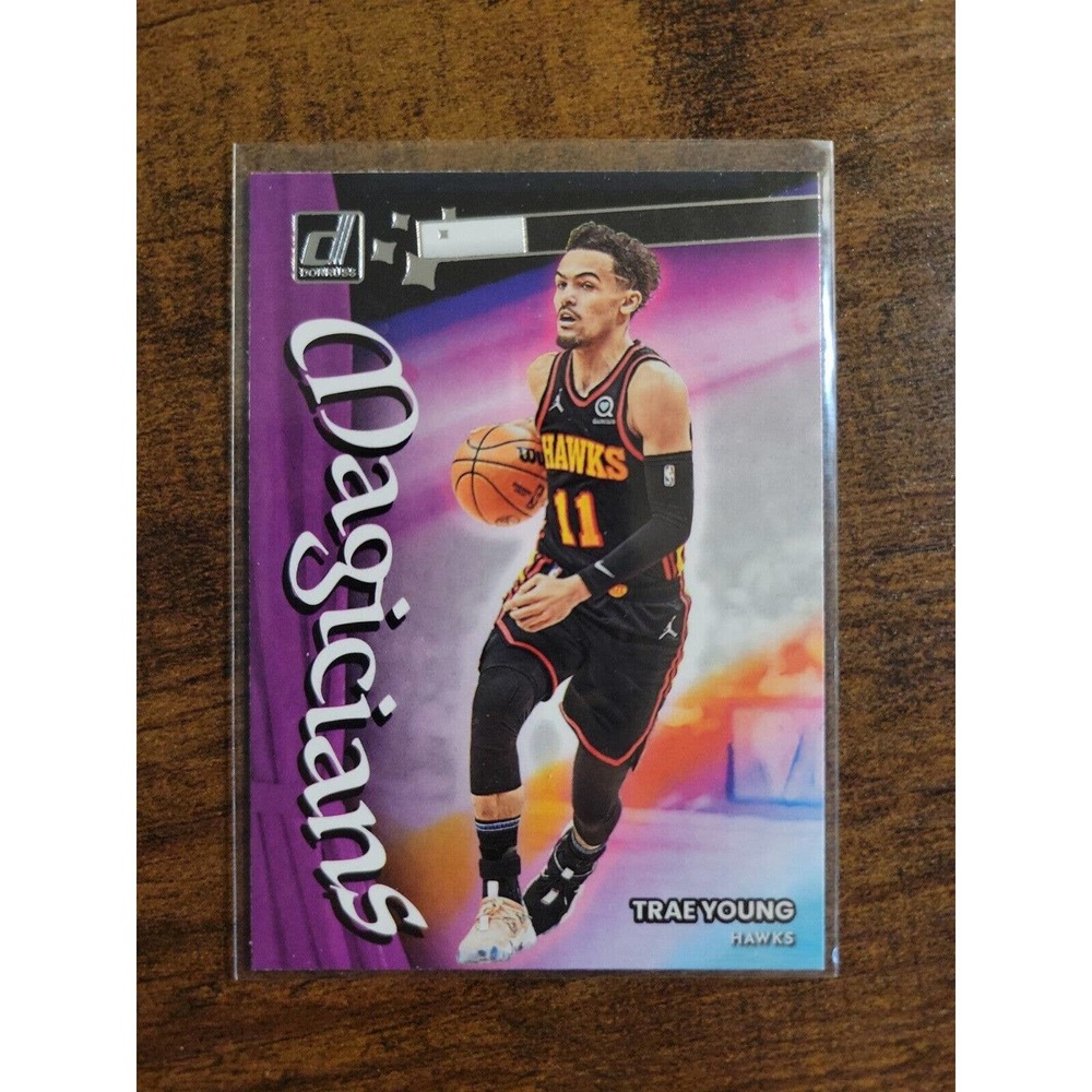 2022-2023 Panini Donruss #7 Trae Young - Magicians - Atlanta Hawks - NBA